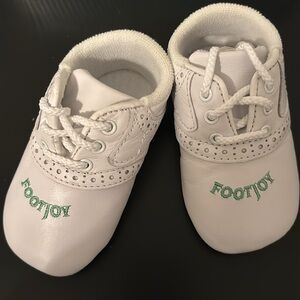 Footjoy FirstJoys Baby . Shoes/ Withe Saddle.New in Box .